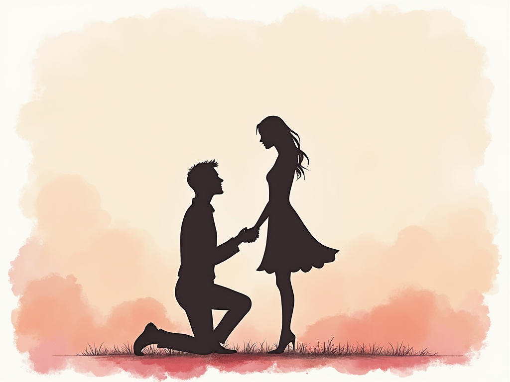 Couple considering marriage